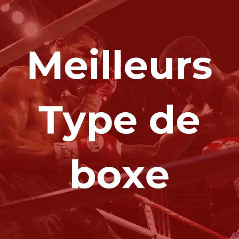 meilleur type de boxe